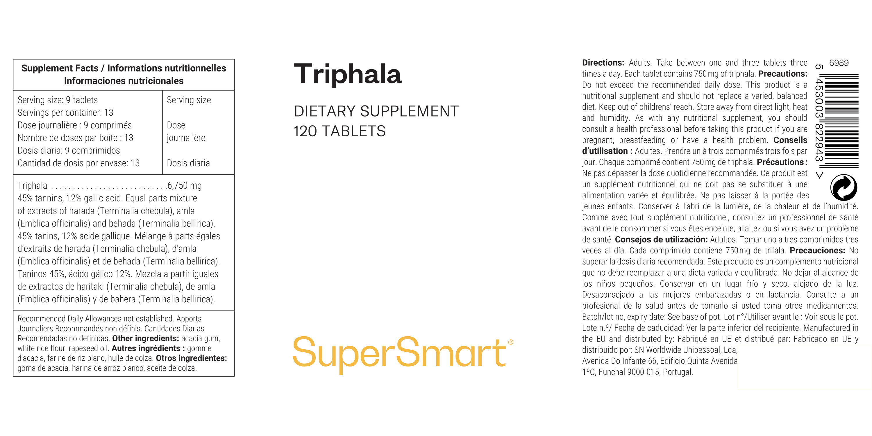 Complément de Triphala