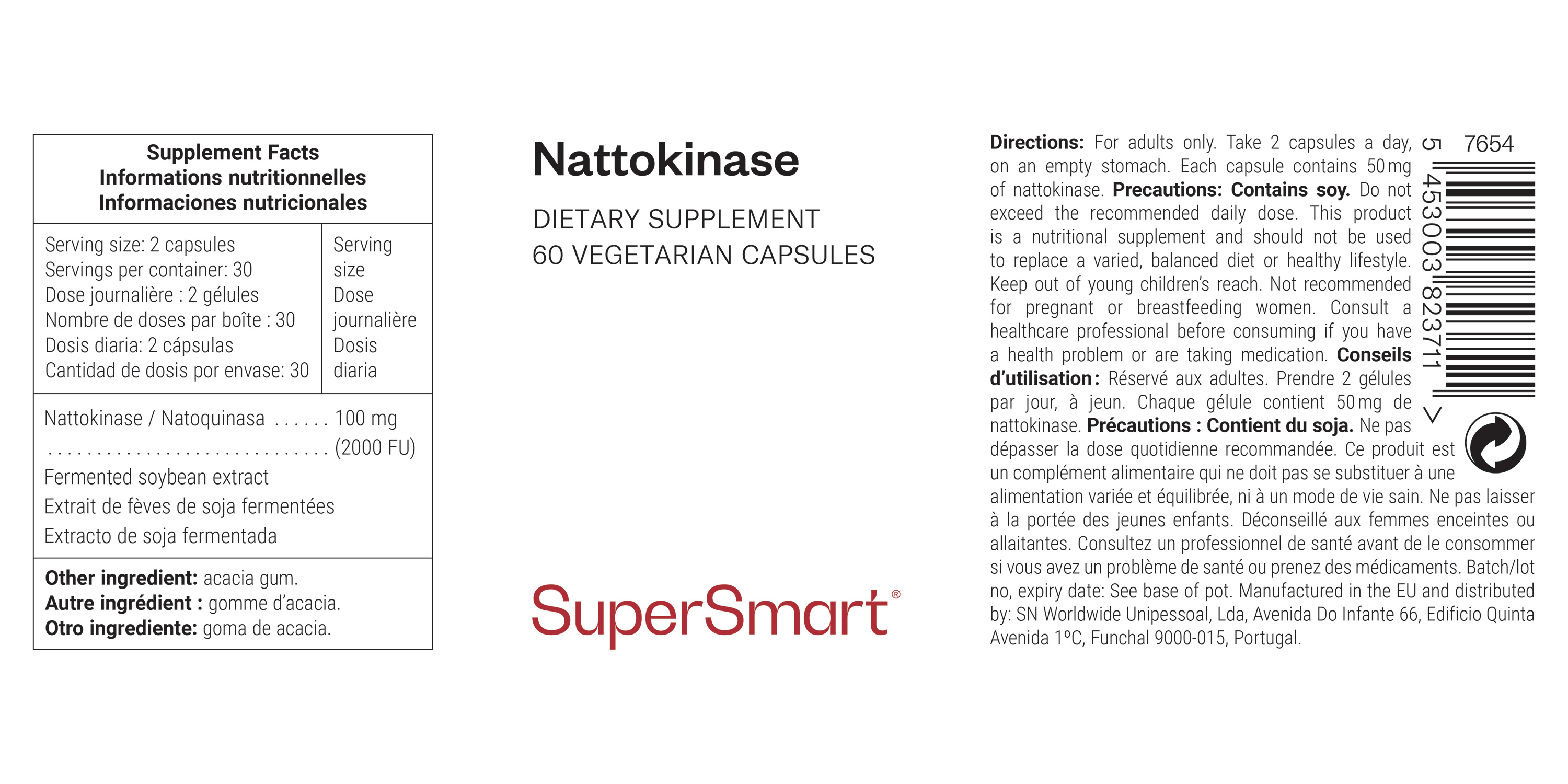 Supplément de Nattokinase