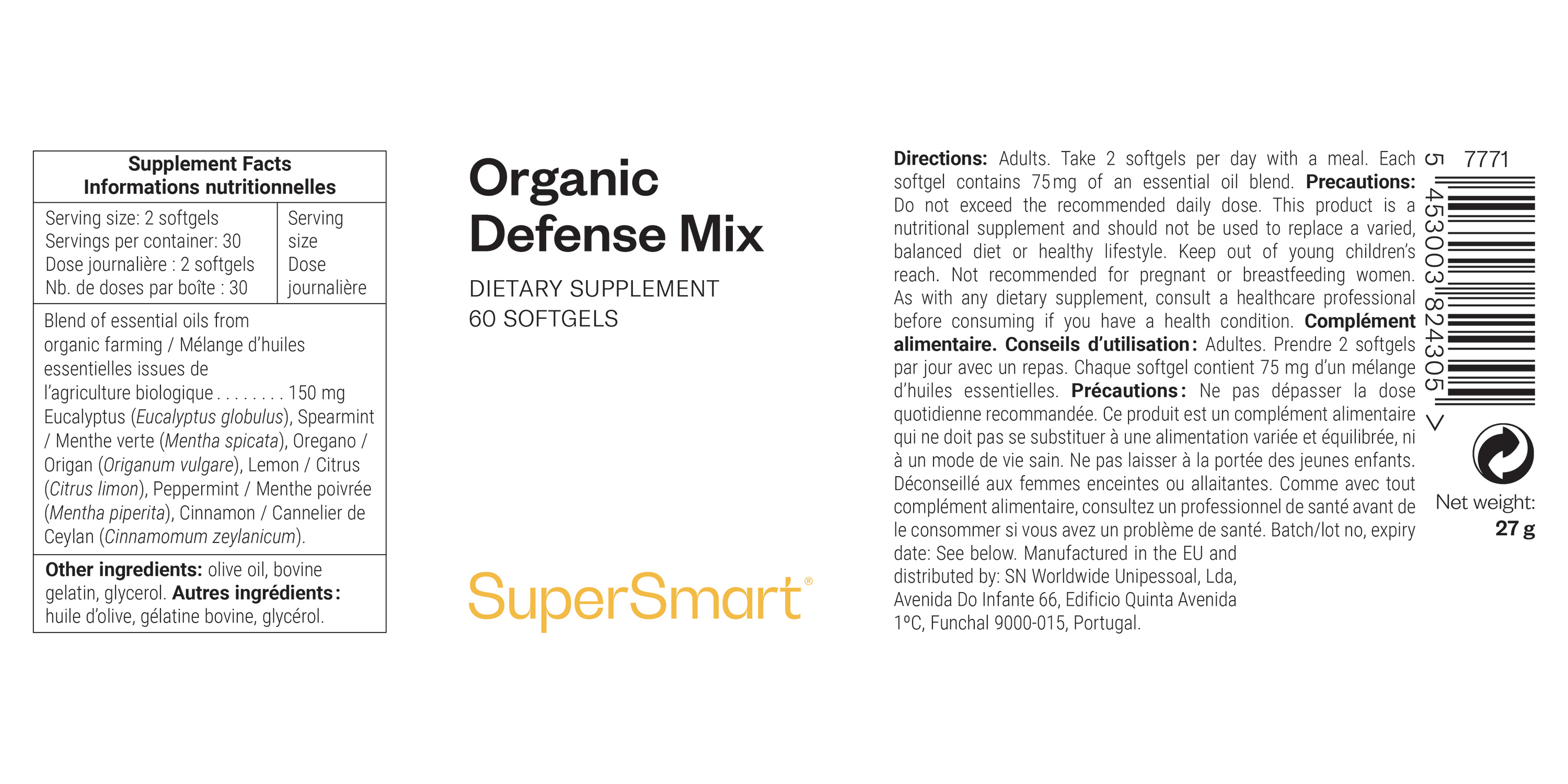 Organic Defense Mix