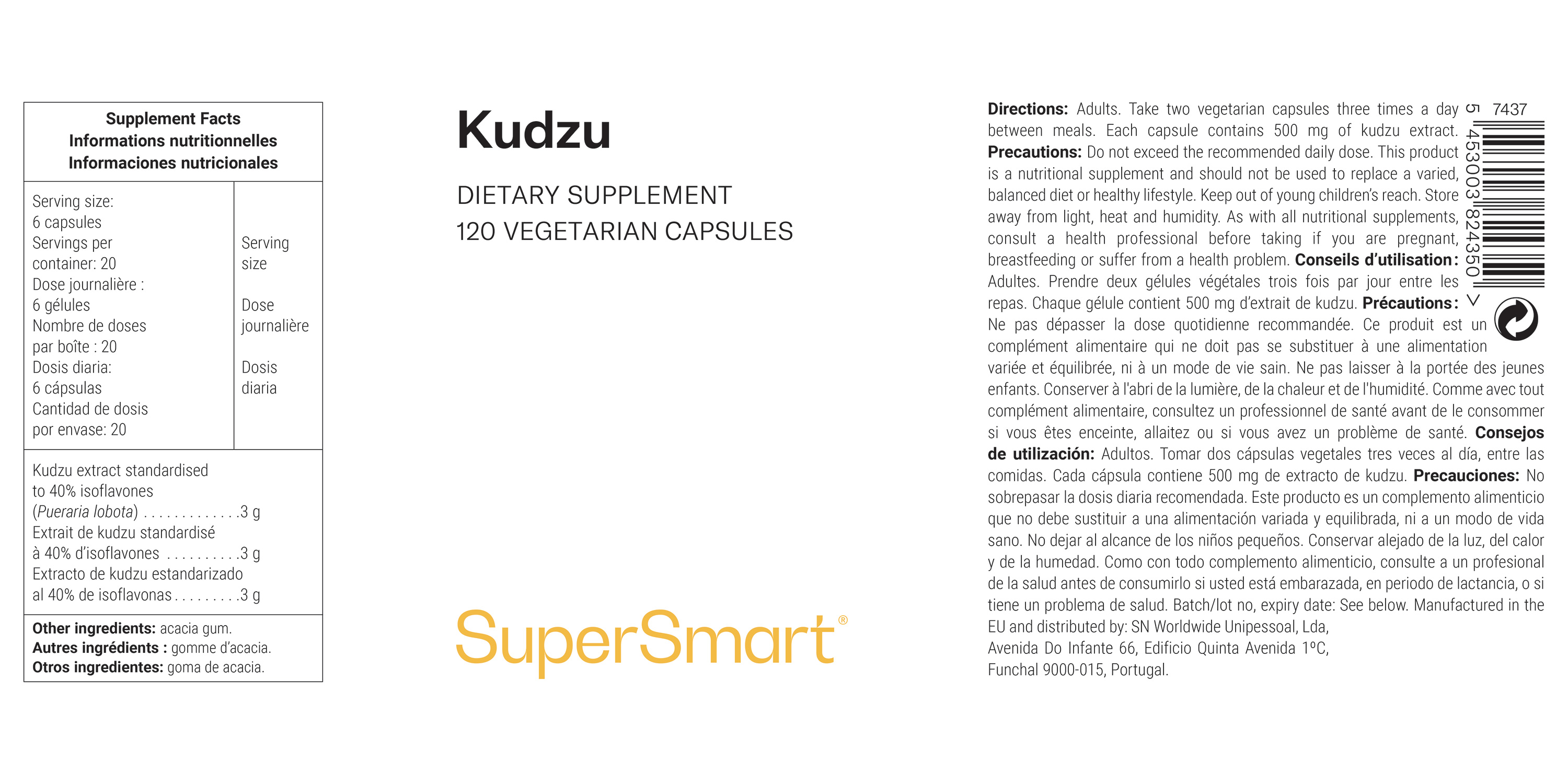 Supplément Kudzu