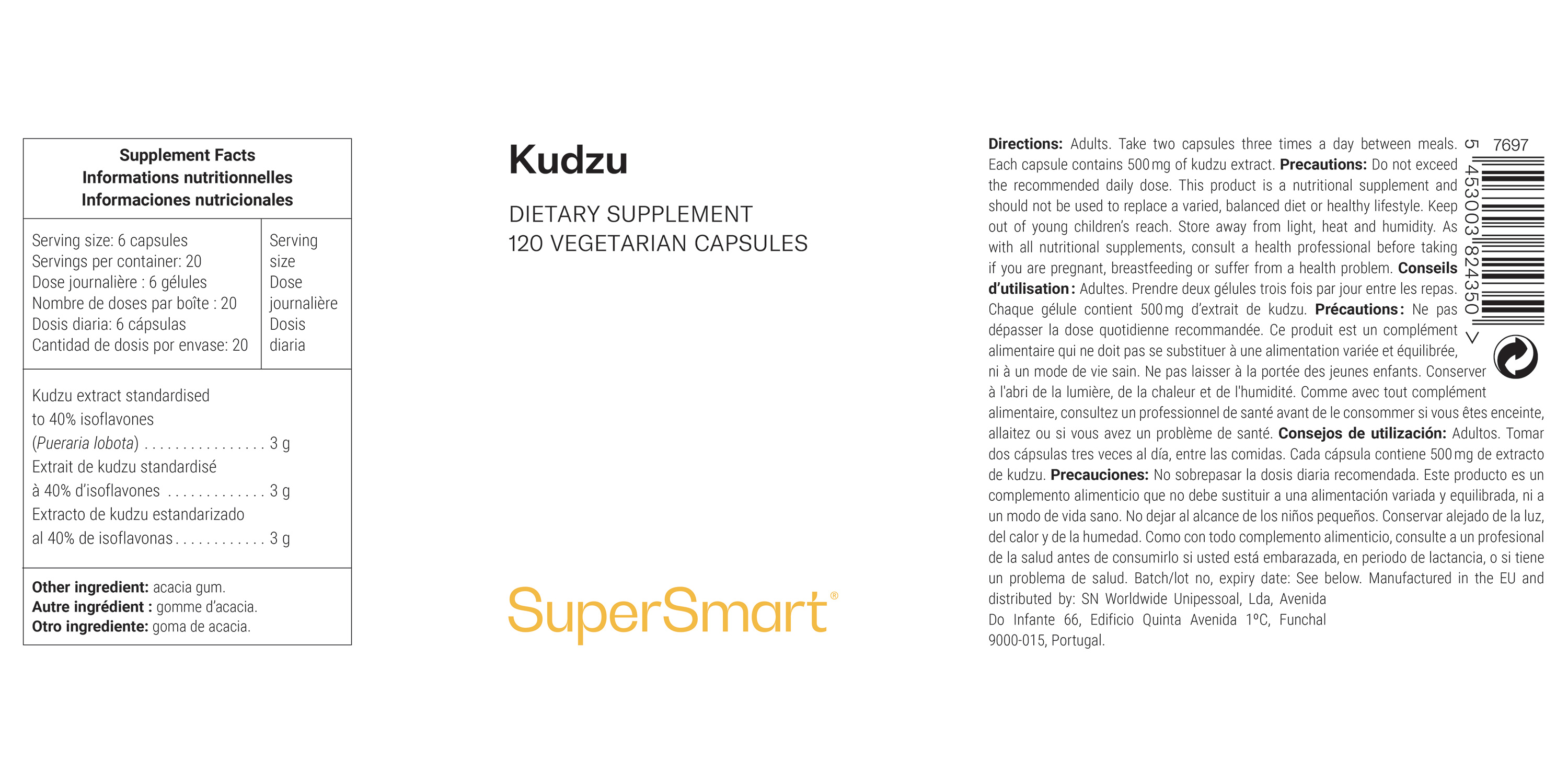 Supplément Kudzu