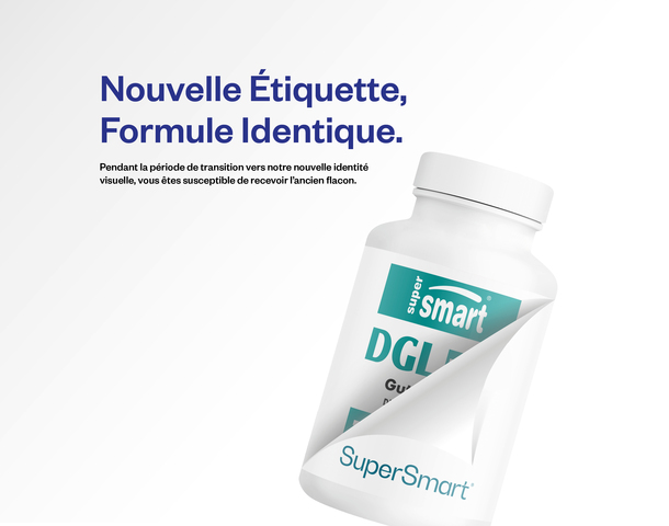 Complément alimentaire de réglisse déglycyrrhinisée (DGL)