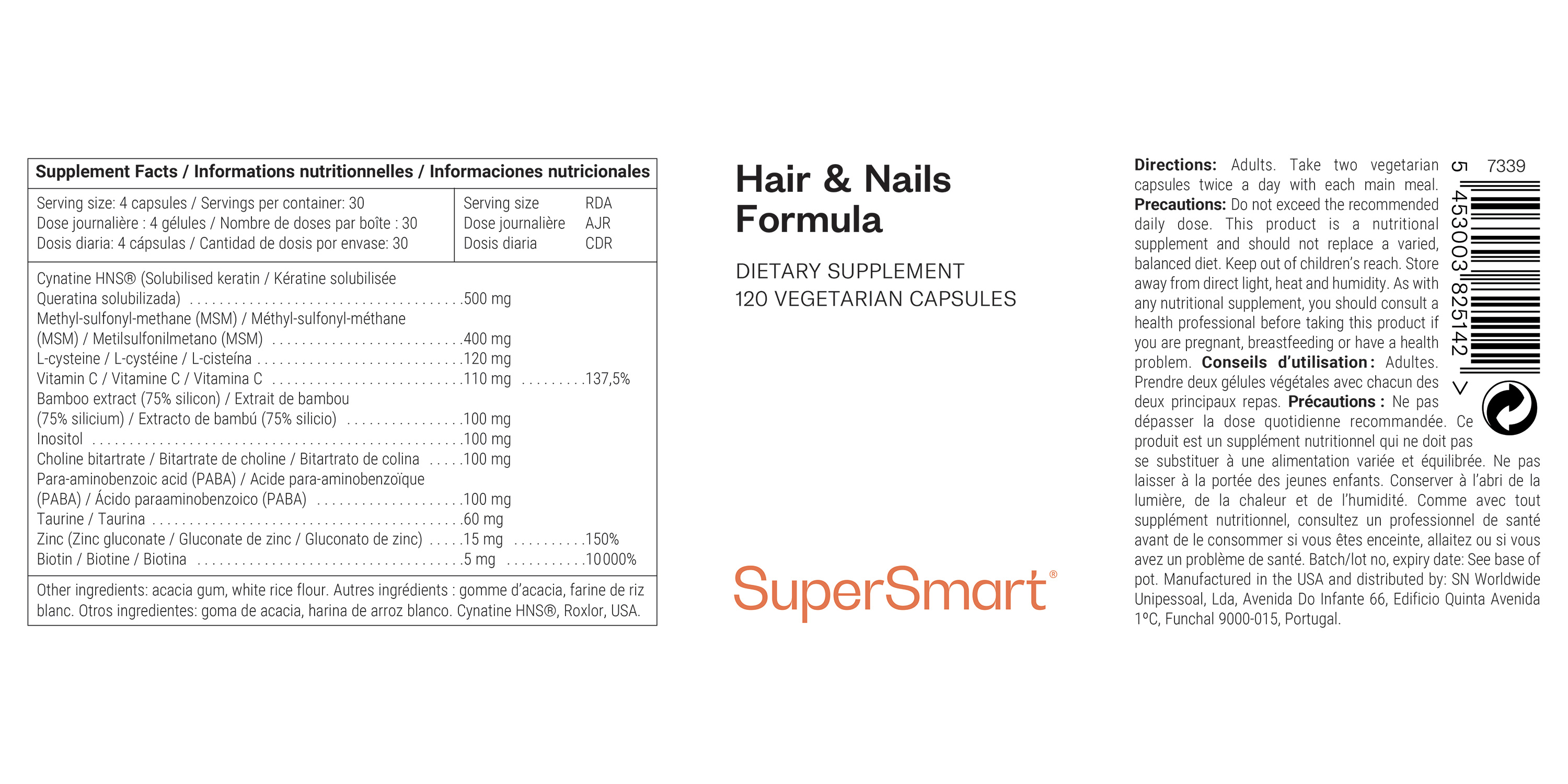 Hair & Nails Formula