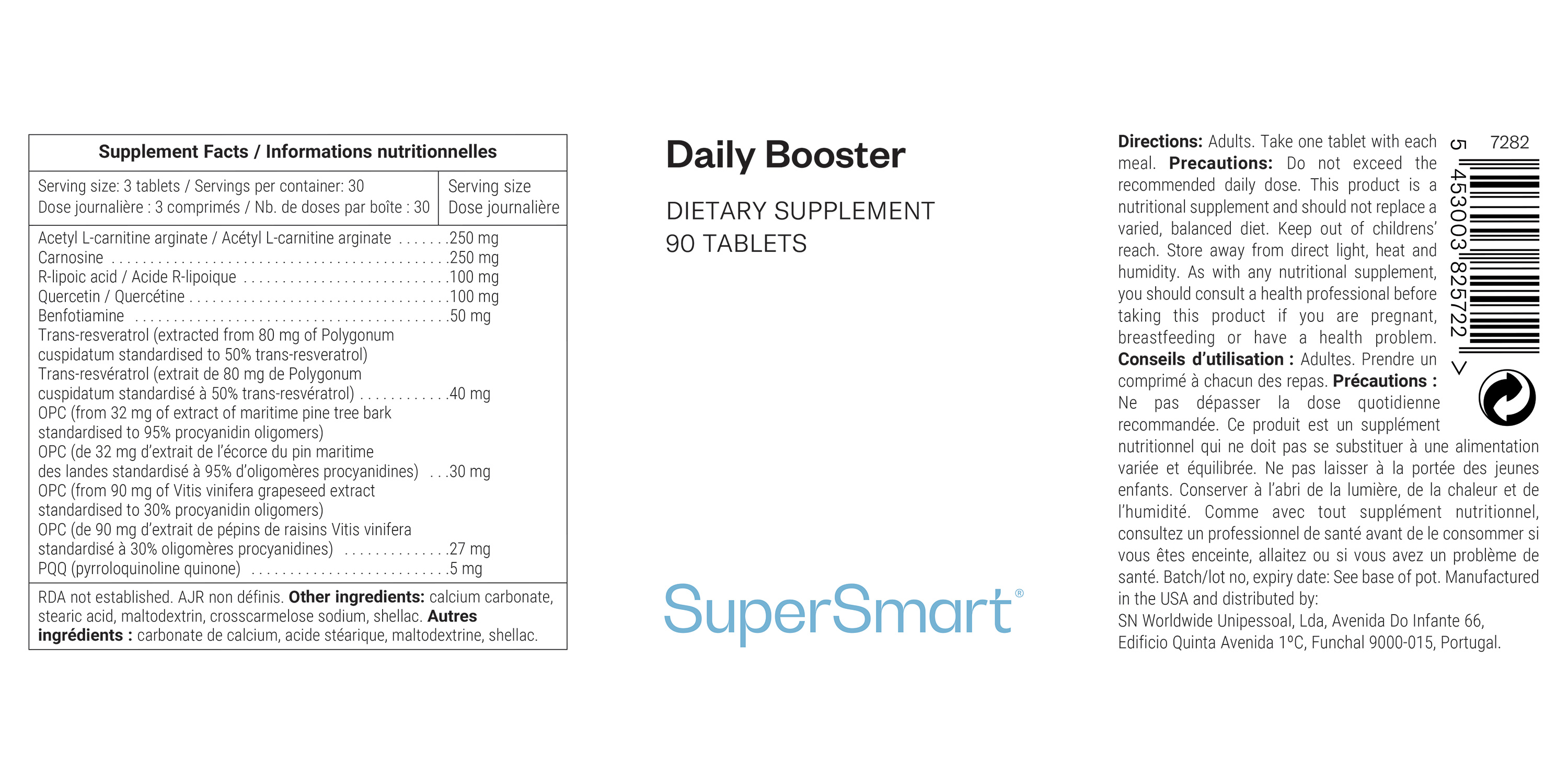 Complément alimentaire Daily Booster