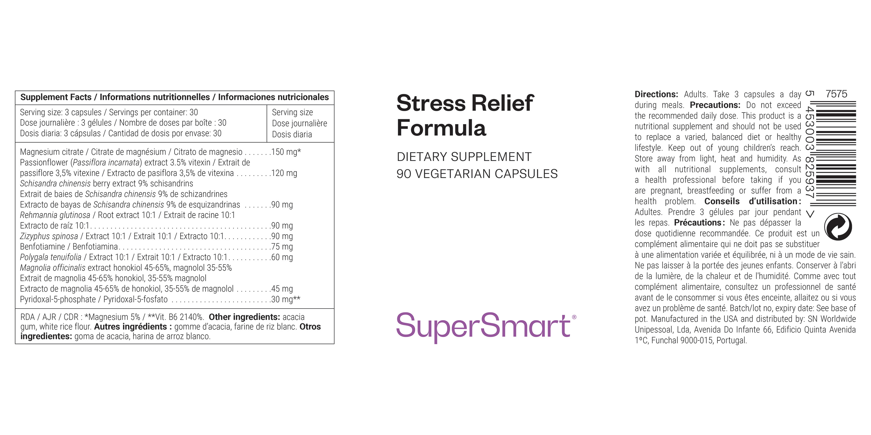 Stress Relief Formula