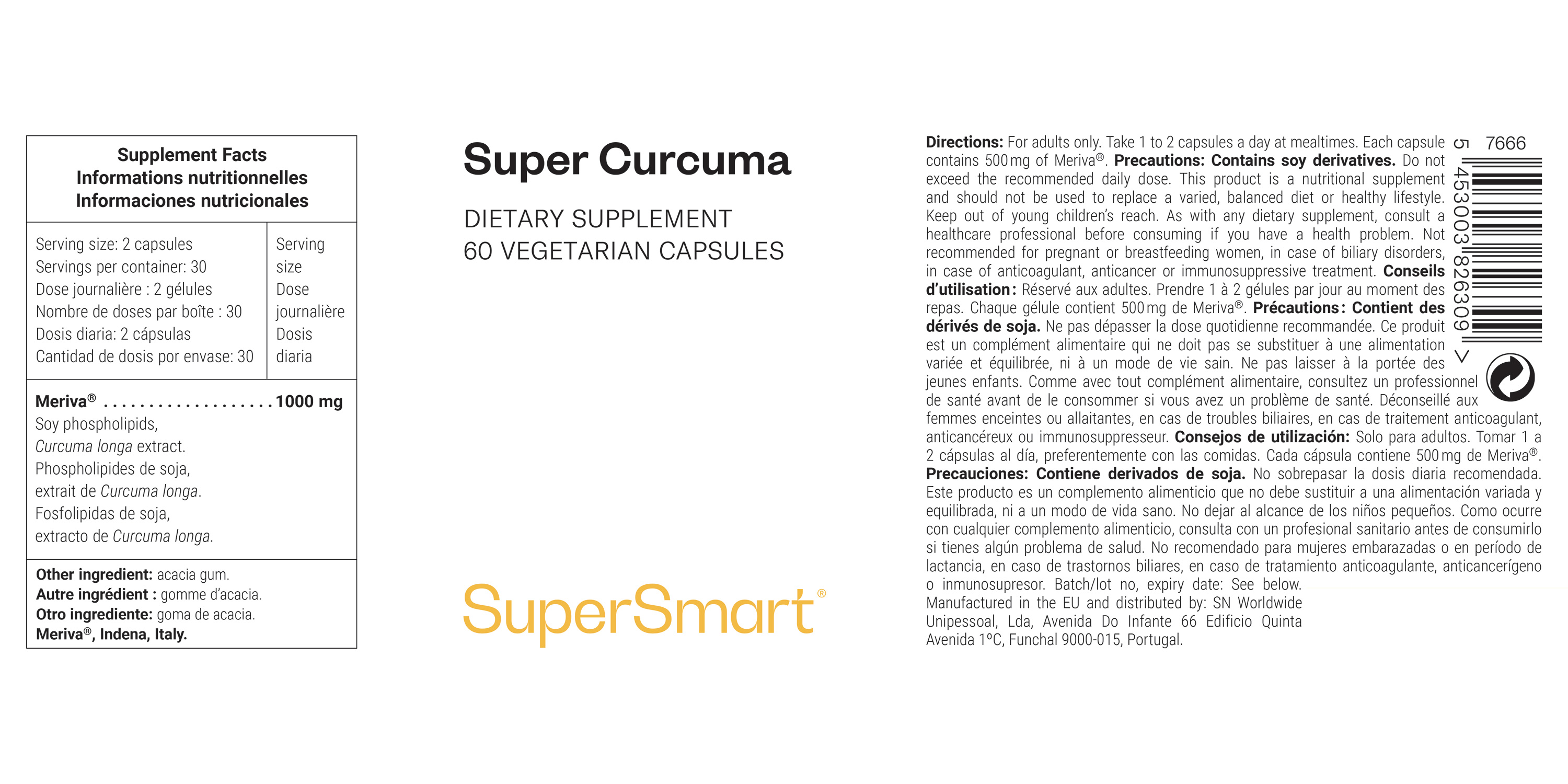 Complément Alimentaire de Curcuma