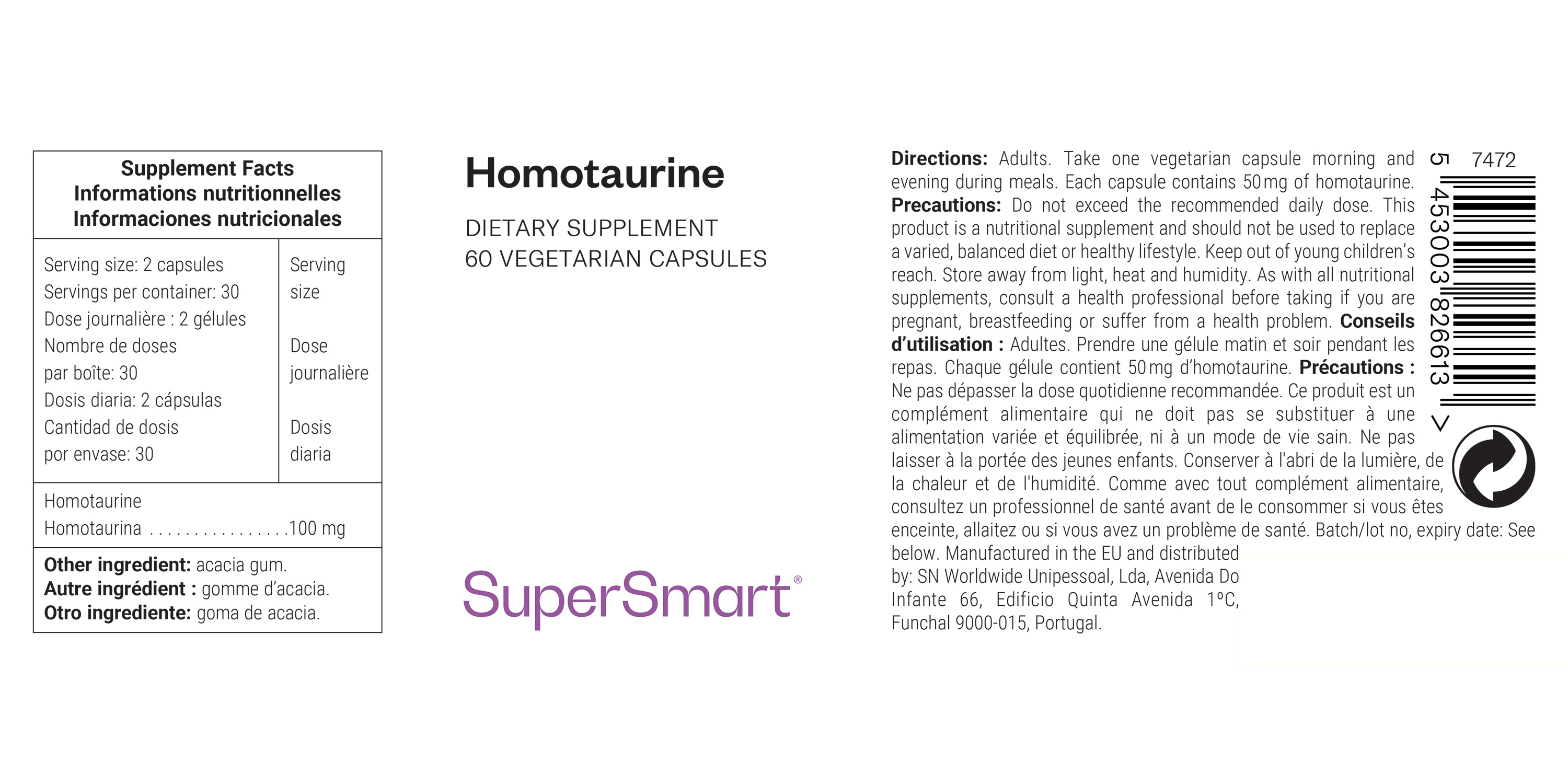 Homotaurine