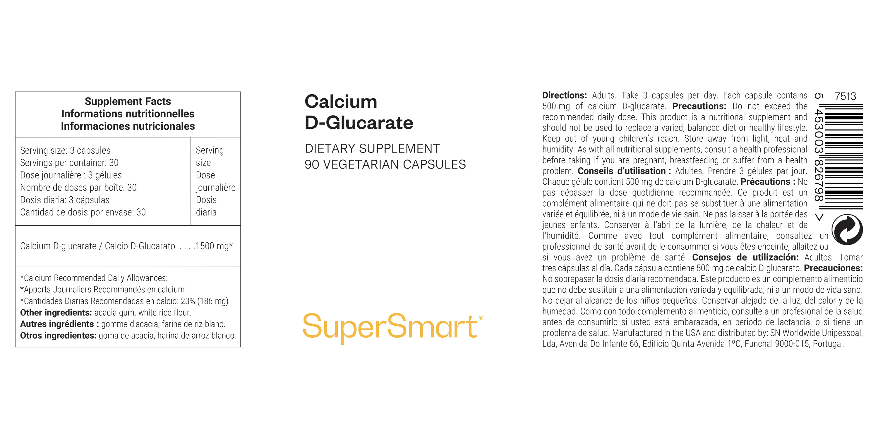 Calcium D-Glucarate