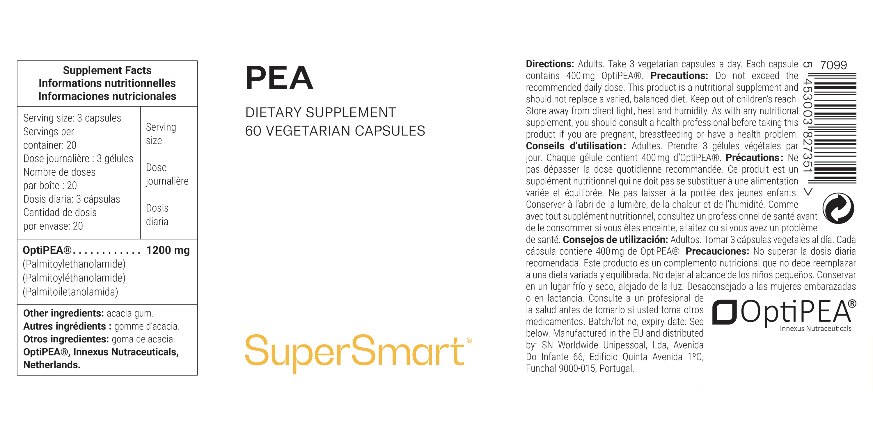 Supplément P.E.A.